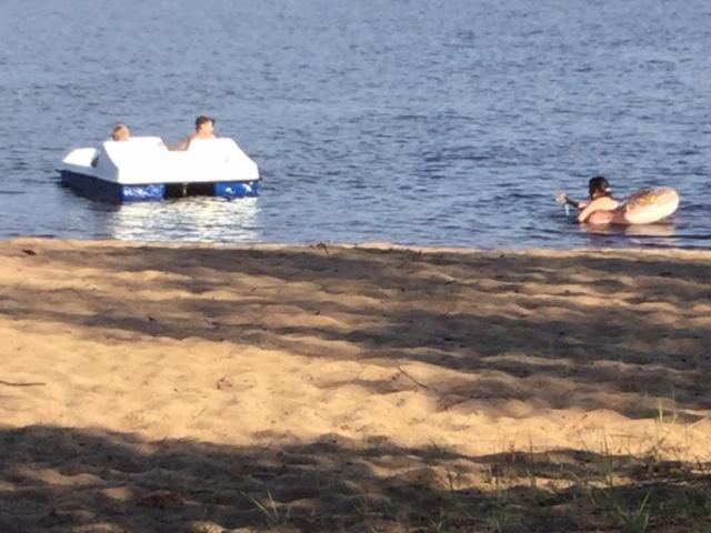 Lomakyla Kultahiekat Hotel Manamansalo Bagian luar foto