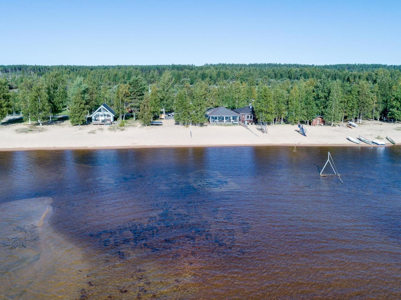 Lomakyla Kultahiekat Hotel Manamansalo Bagian luar foto